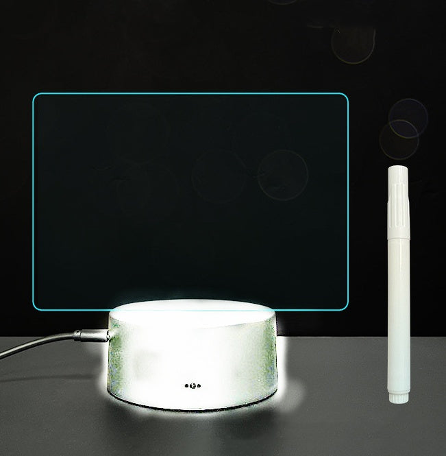 Panneau acrylique 3D – Tableau LED pour messages lumineux