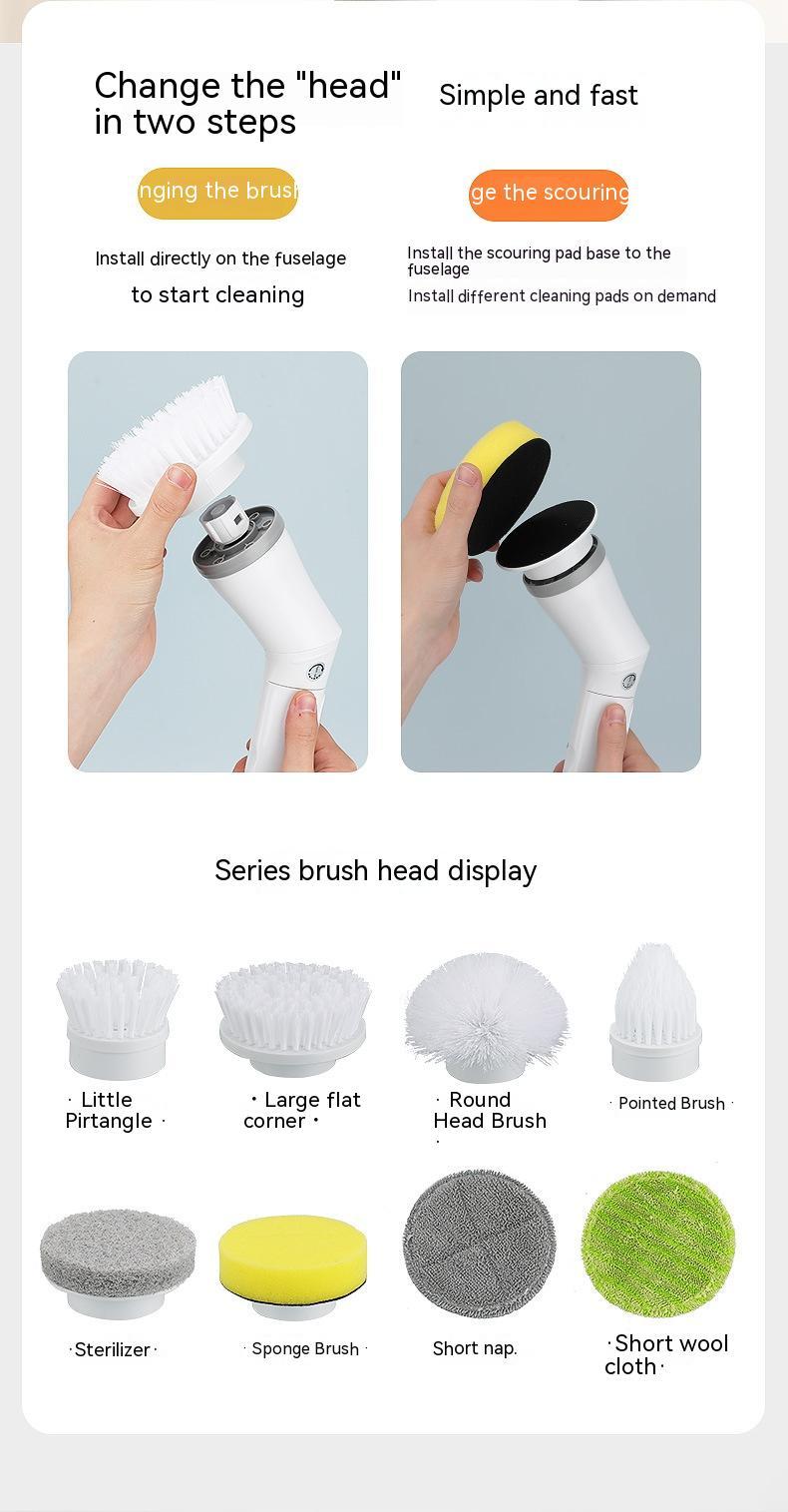 Brosse de Nettoyage Électrique – Scrubber Puissant