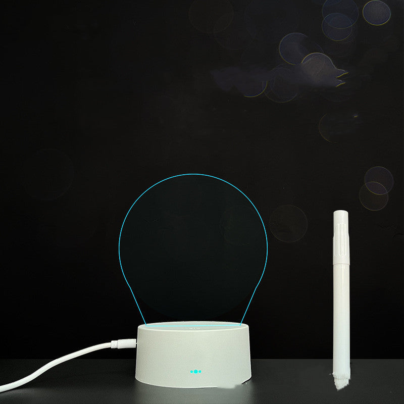 Panneau acrylique 3D – Tableau LED pour messages lumineux