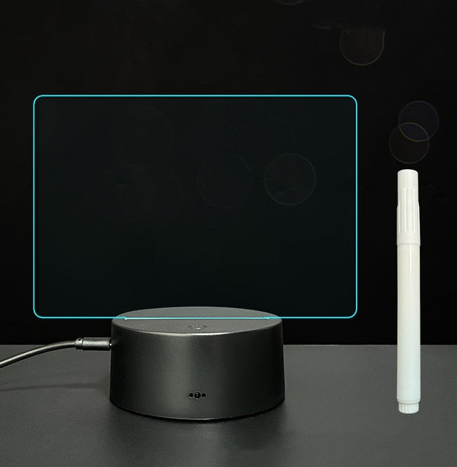 Panneau acrylique 3D – Tableau LED pour messages lumineux