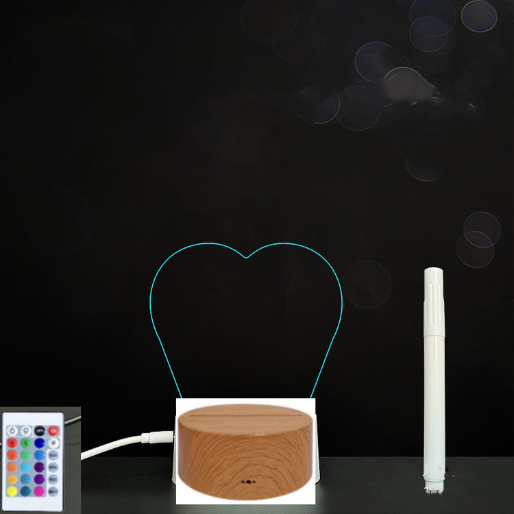 Panneau acrylique 3D – Tableau LED pour messages lumineux