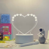 Panneau acrylique 3D – Tableau LED pour messages lumineux
