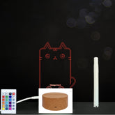 Panneau acrylique 3D – Tableau LED pour messages lumineux