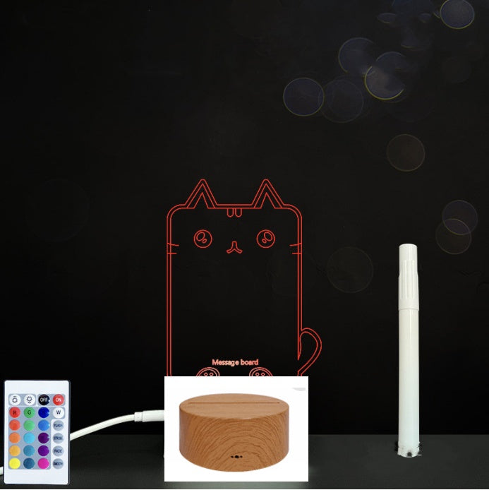 Panneau acrylique 3D – Tableau LED pour messages lumineux