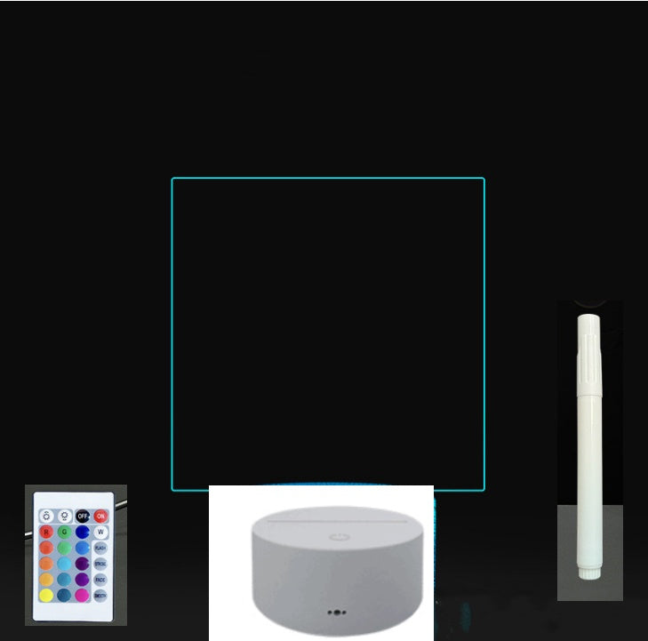 Panneau acrylique 3D – Tableau LED pour messages lumineux