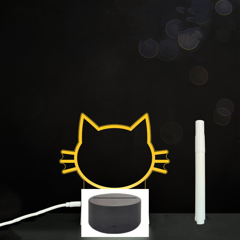 Panneau acrylique 3D – Tableau LED pour messages lumineux