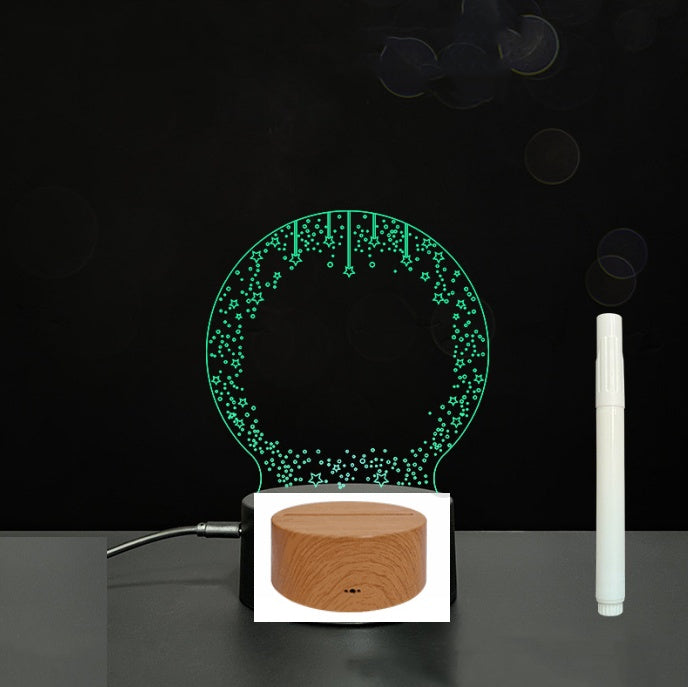 Panneau acrylique 3D – Tableau LED pour messages lumineux